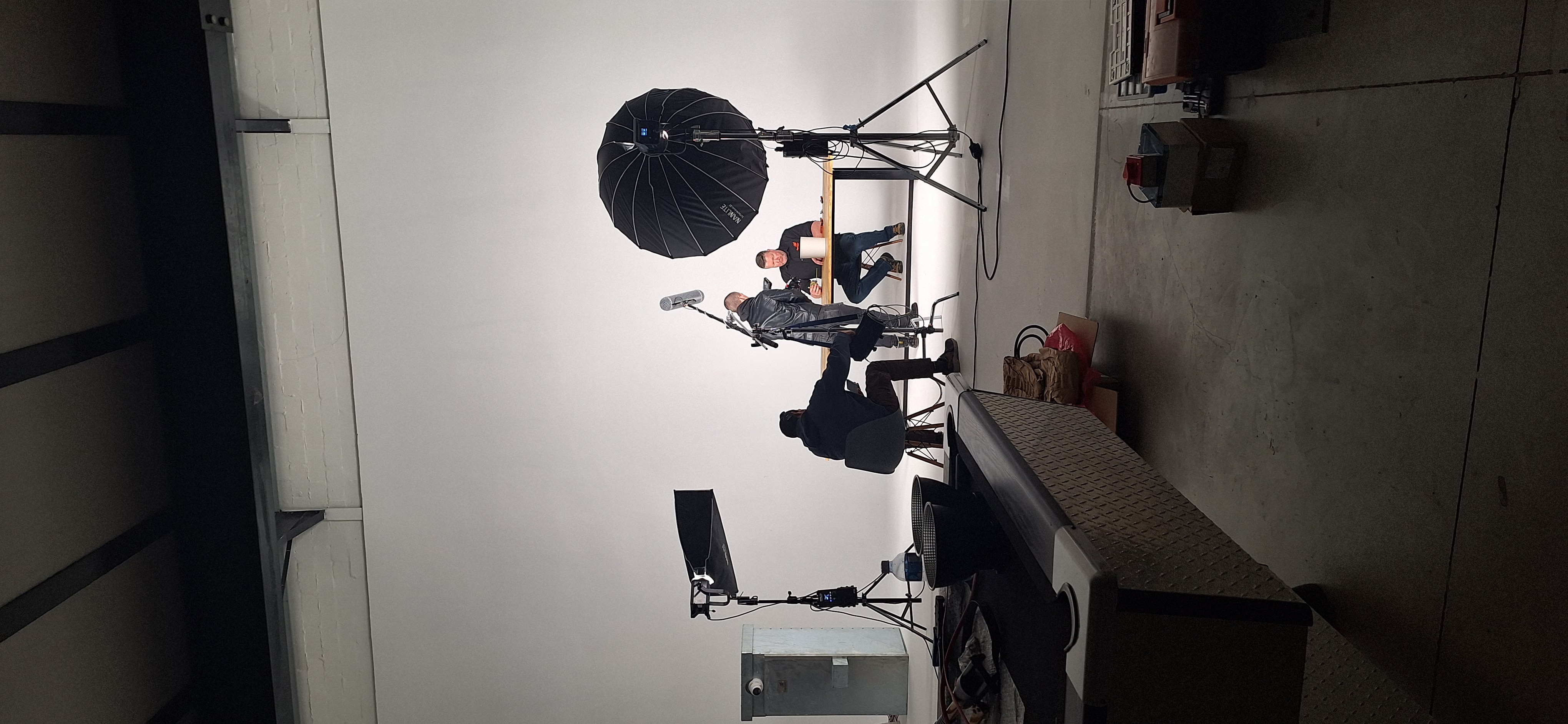 Behind the scenes